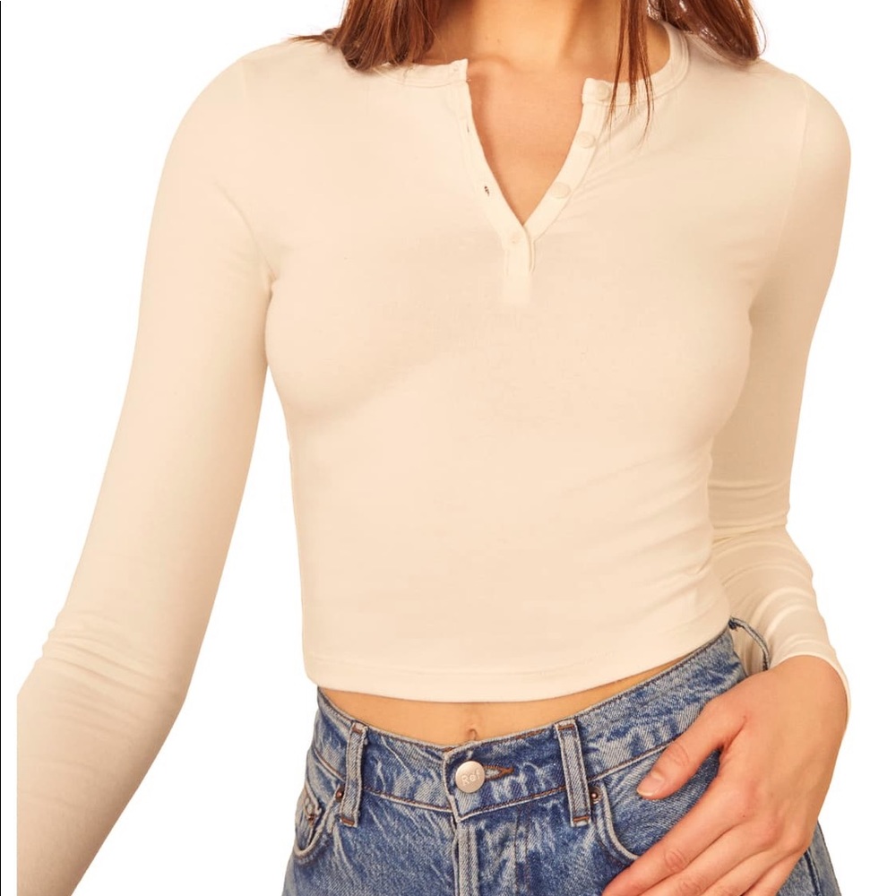 Reformation Long Sleeve Top